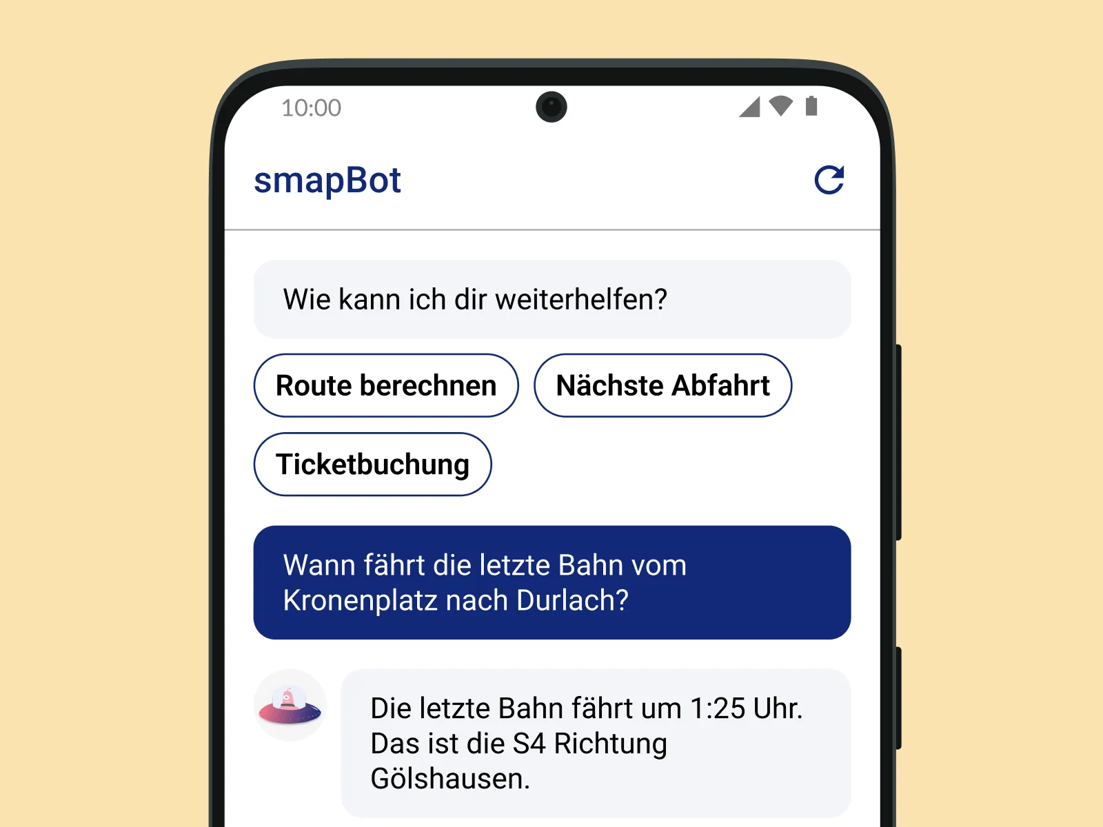smapbot in aktion